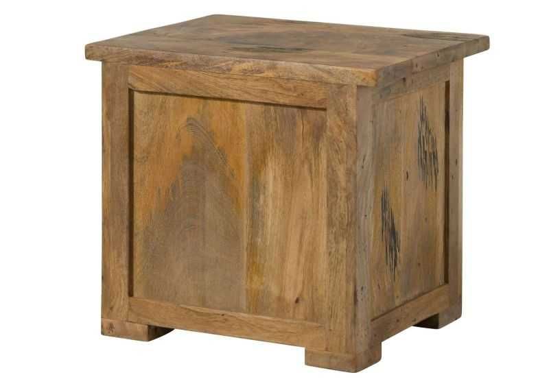 Szafka nocna drewniana Railway MANGO LOFT woskowana BGM24.pl B 8016