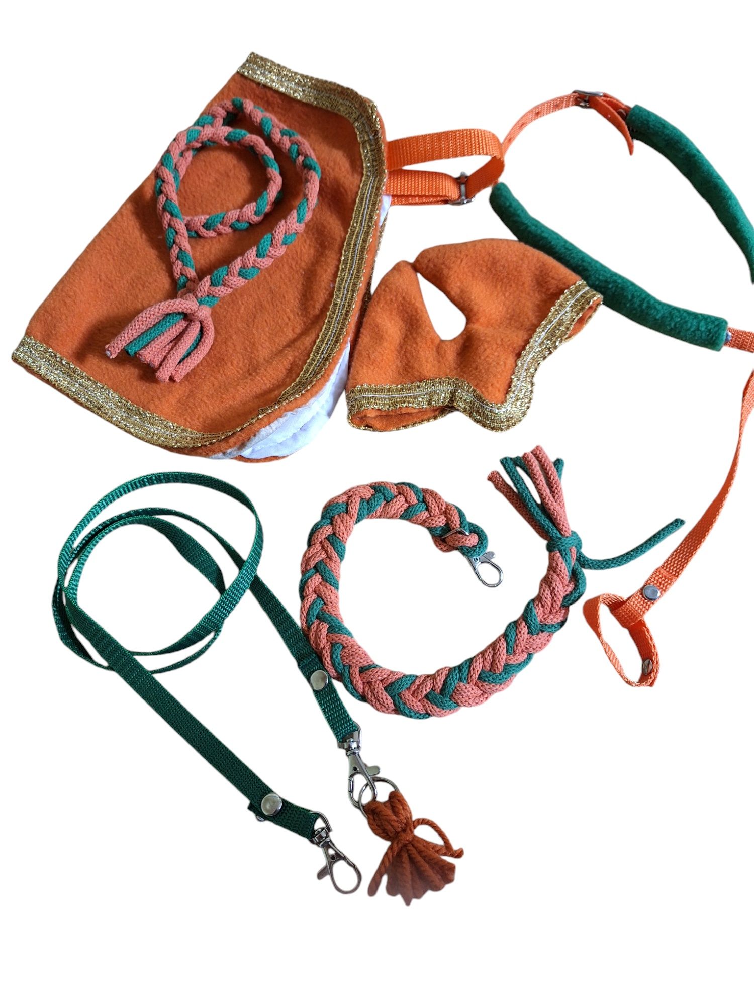 Derka dla hobby horse a3 ,nauszniki,napierśnik