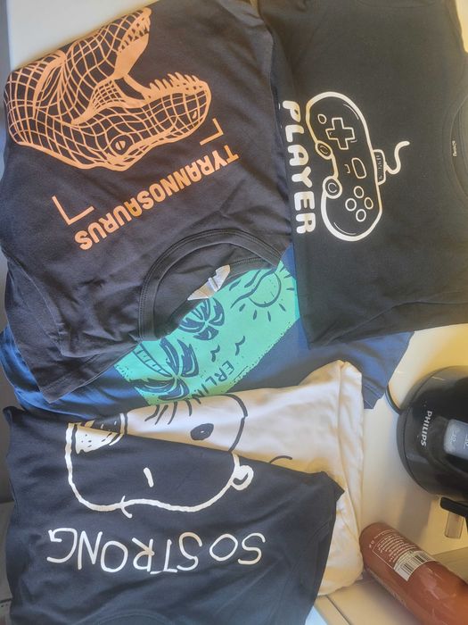 T-shirty 134/140 5szt