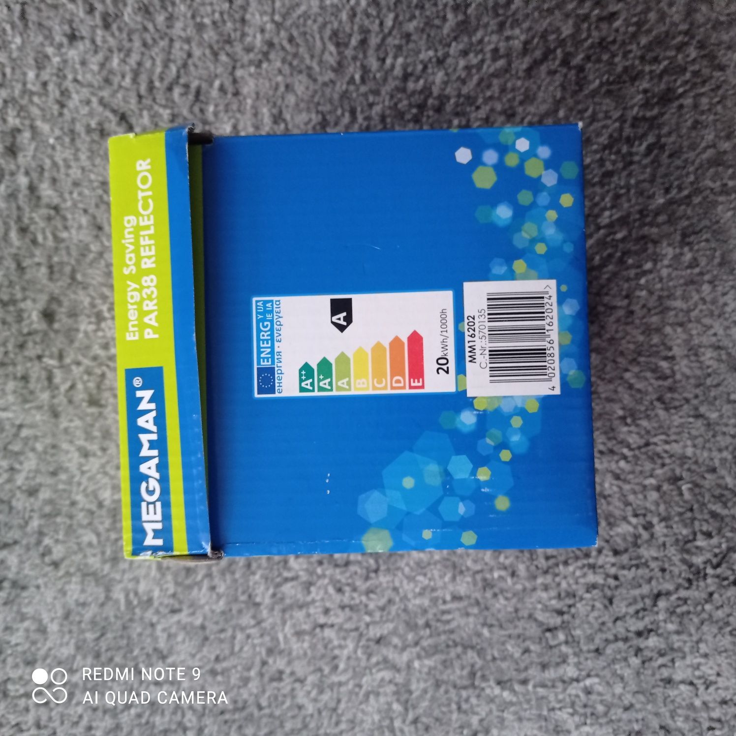 MEGAMAN żarówka Energy Saving PAR 38