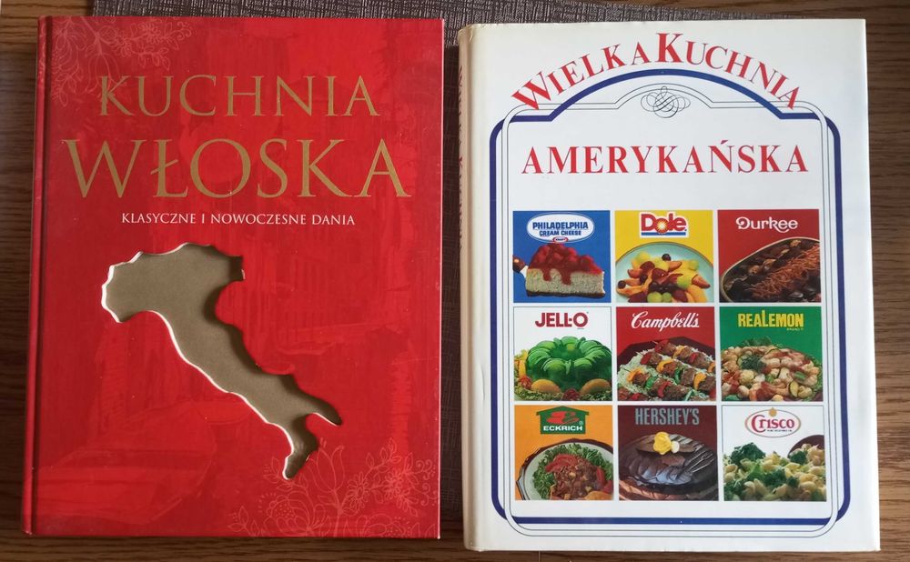 Wielka Kuchnia Amerykańska + Kuchnia Włoska klasyczne nowoczesne dania