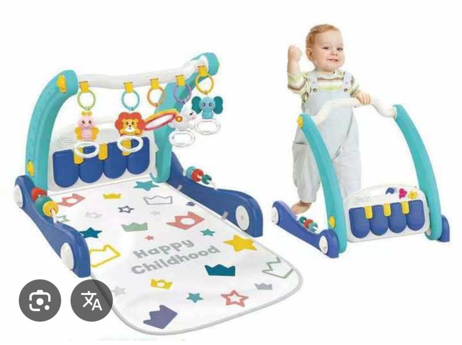 Розвиваючий килимок - ходунки 2 в 1
