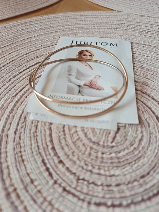 Bransoleta srebrna Jubitom damska
