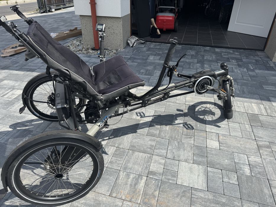 Rower elektryczny trójkołowy Hase kettwiesel evo steps
