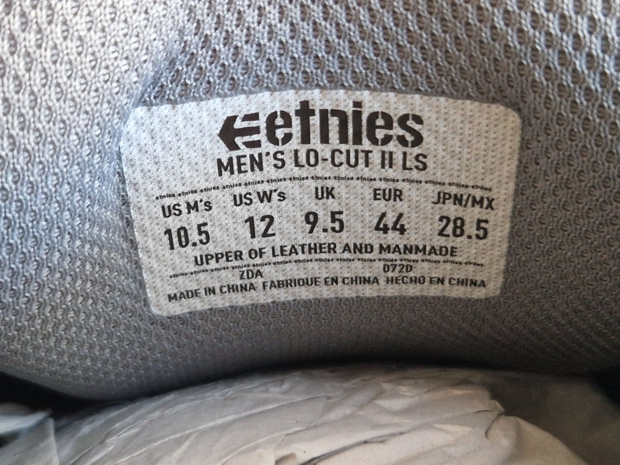 Nowe buty Etnies Lo-Cut II LS dark navy roz.44 28,5cm