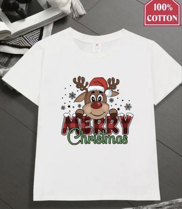 Новорічні футболки, фемелі лук, сімейні футболки