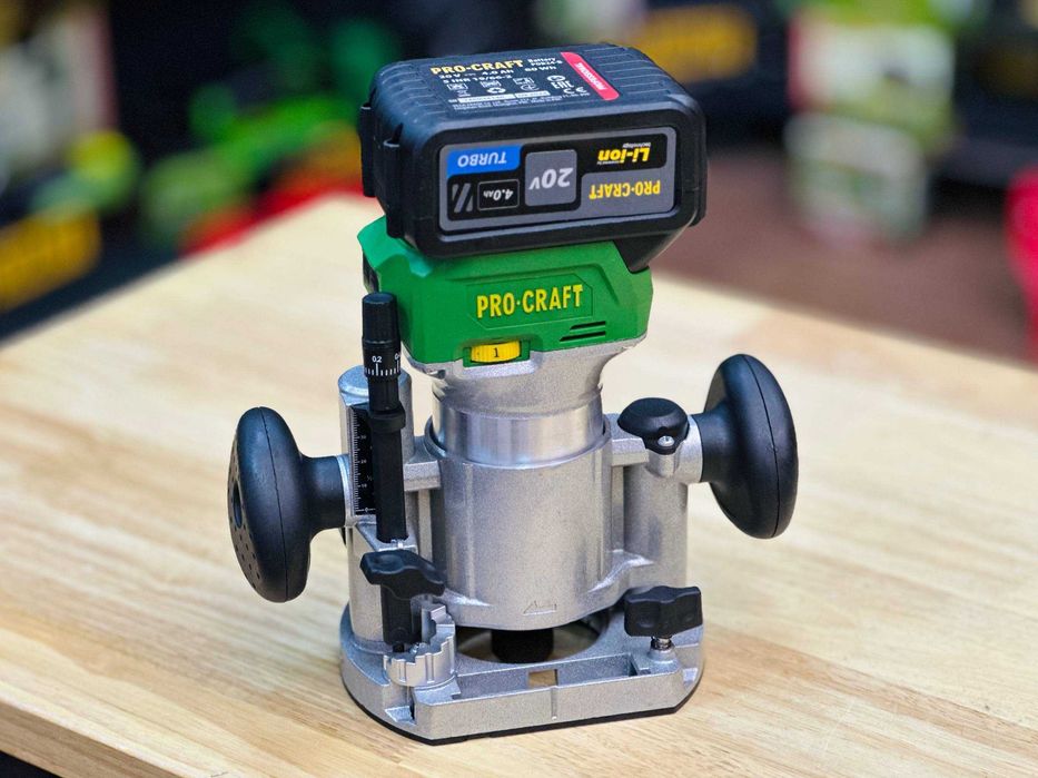 Фрезер Procraft  + Акб 4.0 TURBO, зарядка | с Регулировкой скорости