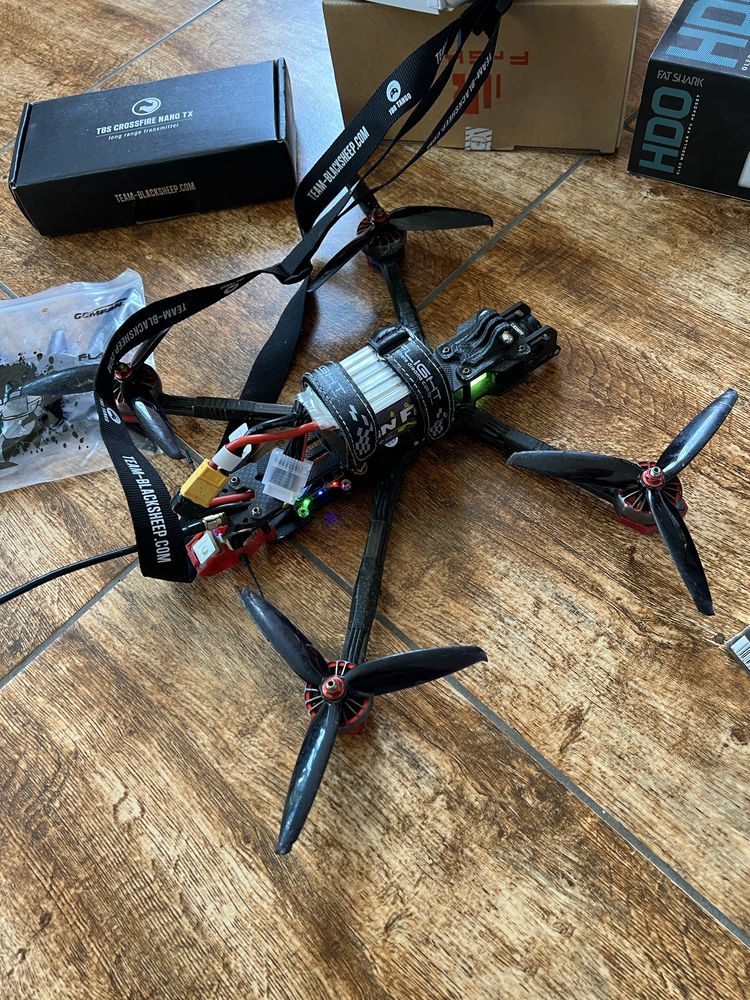 Dron Fpv Long Range Zestaw RTF iFlight Chimera 7 FatShark HDO Taranis