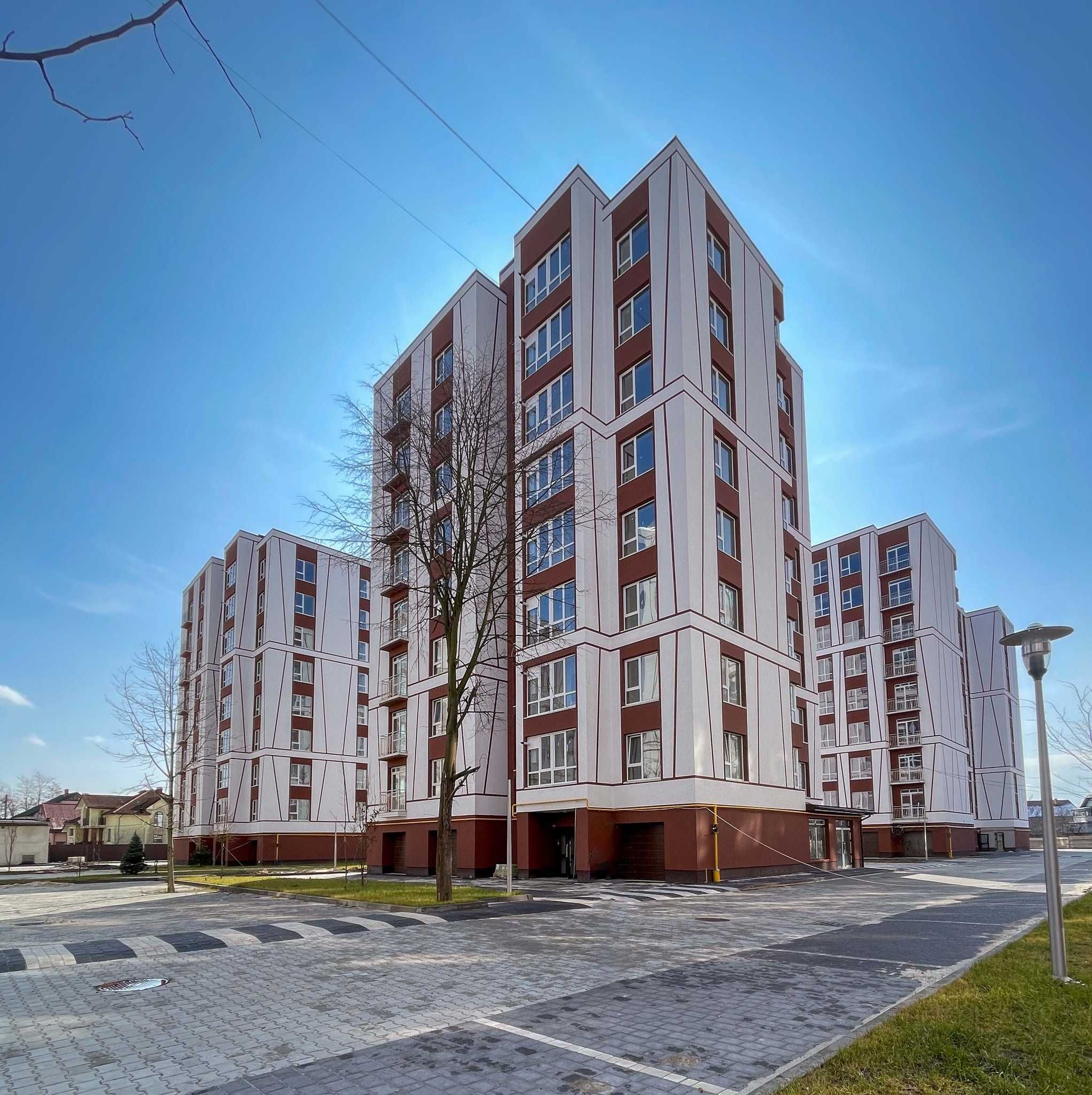 Однокімнатна 39,9 м Опришівська слобода Смарт квартира