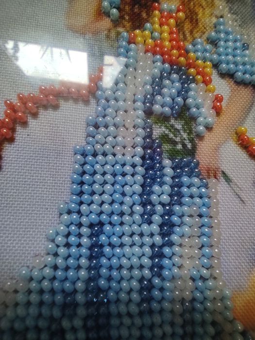 Продам вишиту картину Янголятко (Ангел)