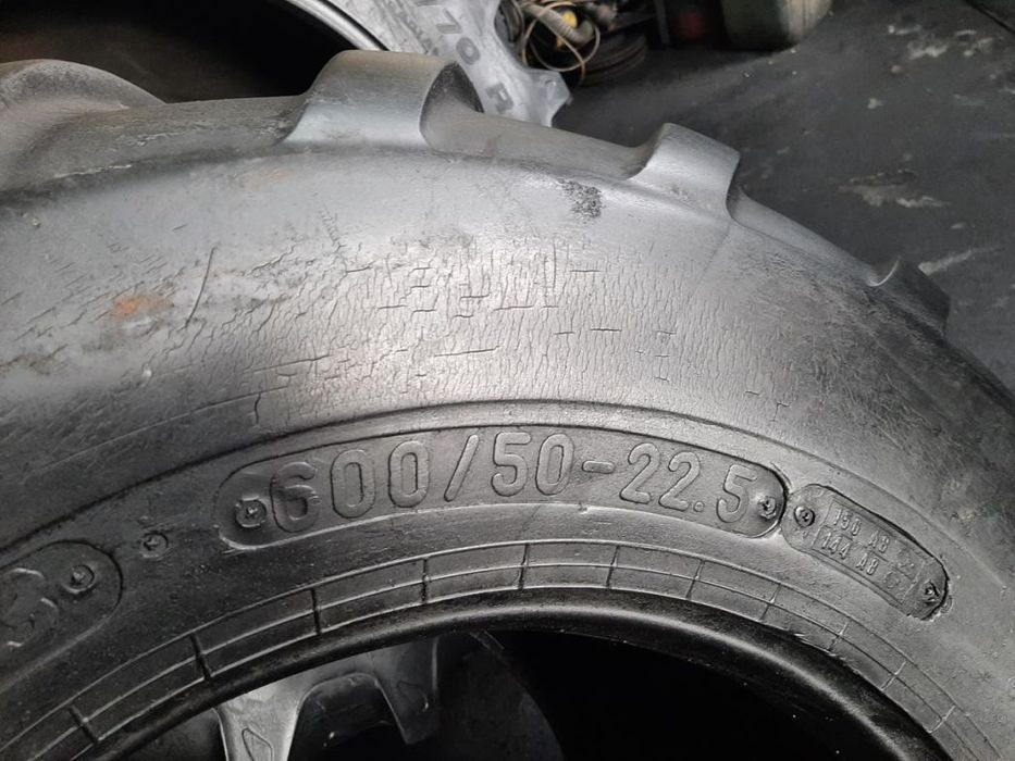 Opona używana rolnicza 600/50-22.5 600/50R22.5 TRELLEBORG 1200zł W4229
