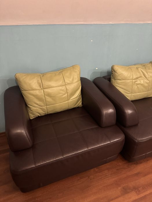 Kompet wypoczynkowy skórzany  ETAP SOFA  3+2+1