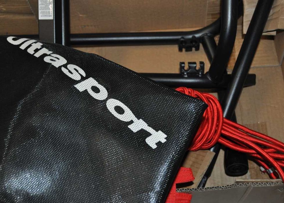 Trampolina fitness Ultrasport 135 cm z uchwytem mocna wytrzymała