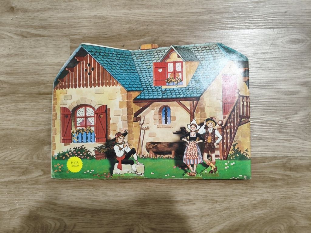 Coleção de cromos As minhas casinhas e os seus habitantes