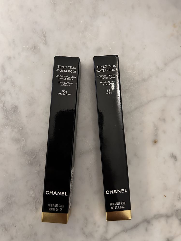 Chanel Stylo Yeux 84 Taupe brąz fiolet wykręcana kredka do oczu