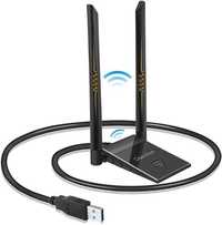 Wi-Fi USB адаптеры двухдиапазонные 5.8/2.4GHz со свободным размещением