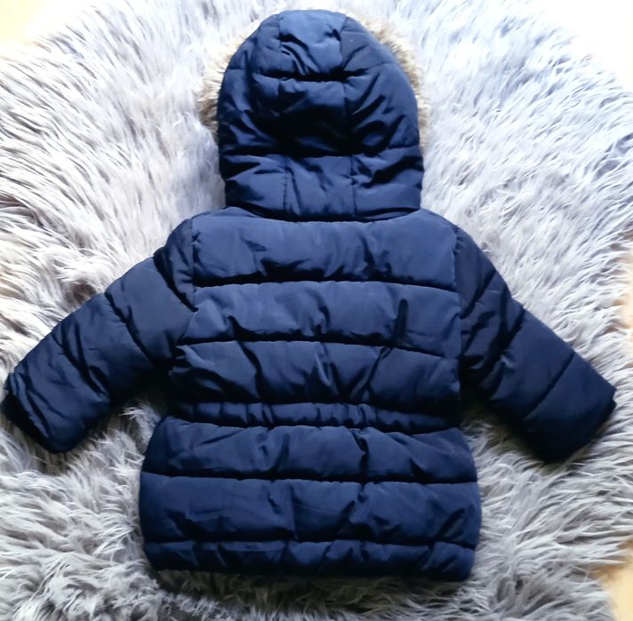 Ciepła zimowa kurtka dla dziewczynki Young Dimension 3-6M 68cm