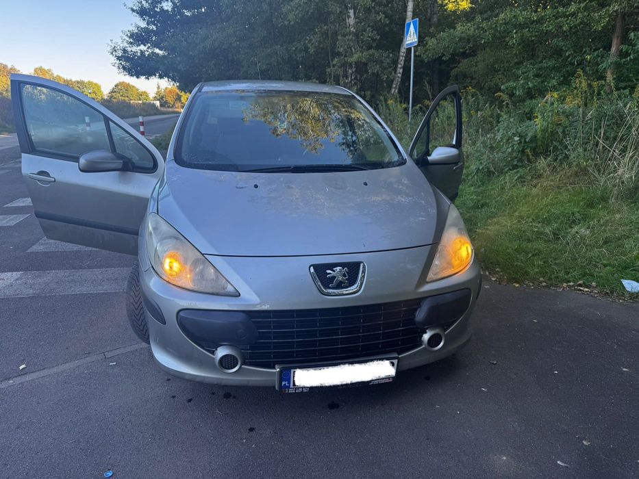 Peugeot 307 srebrny