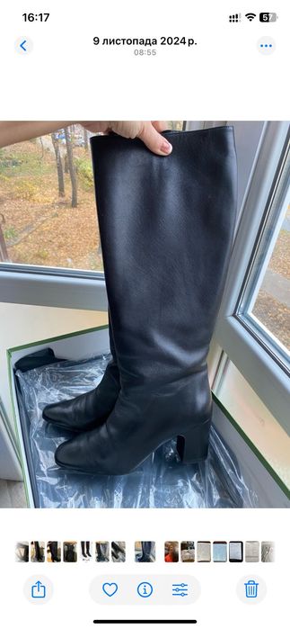 Продам сапоги, чоботи  італійські jubile