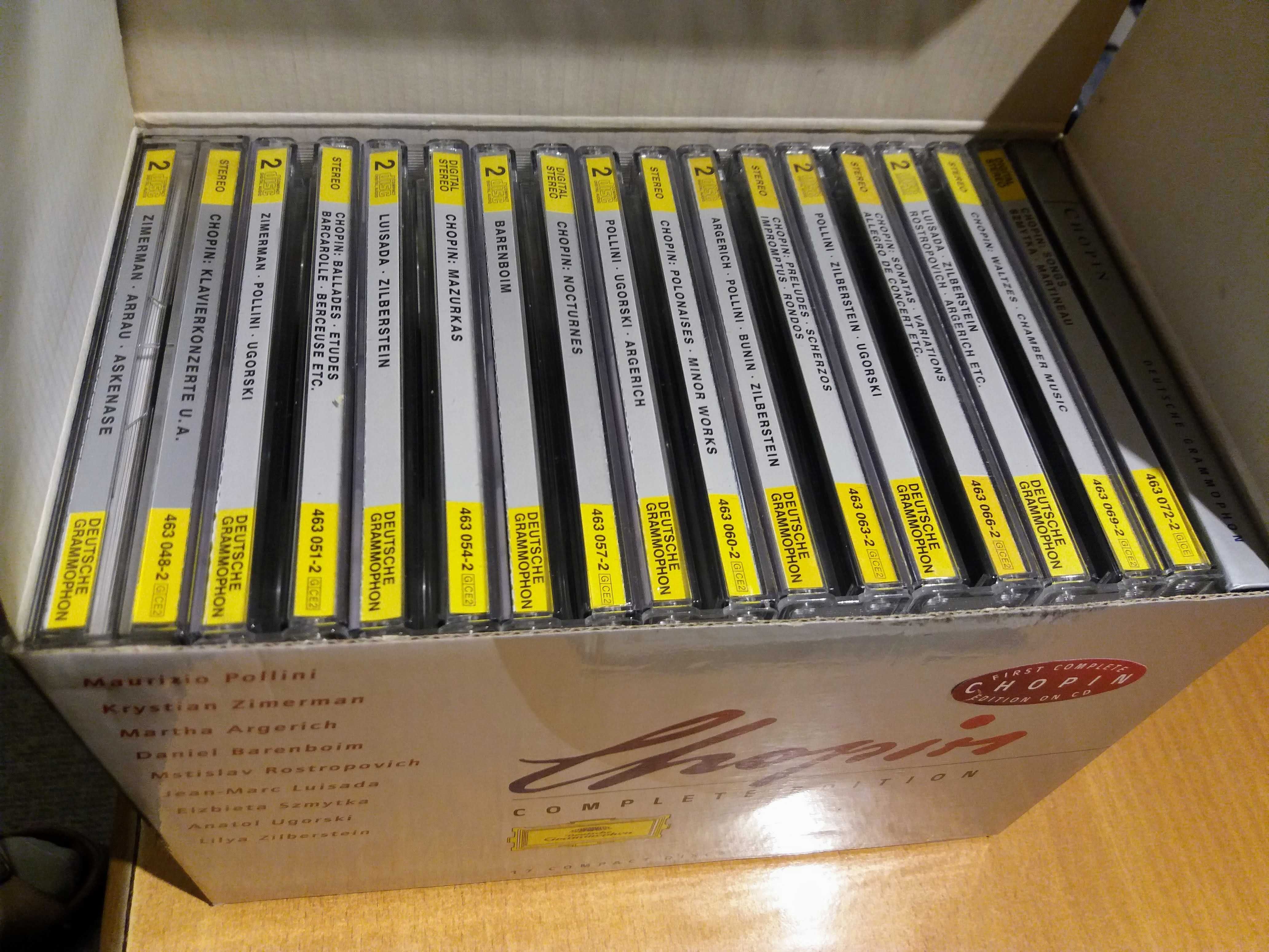 Zestaw 17 płyt CD i książka Chopin Complete Edition [CD]