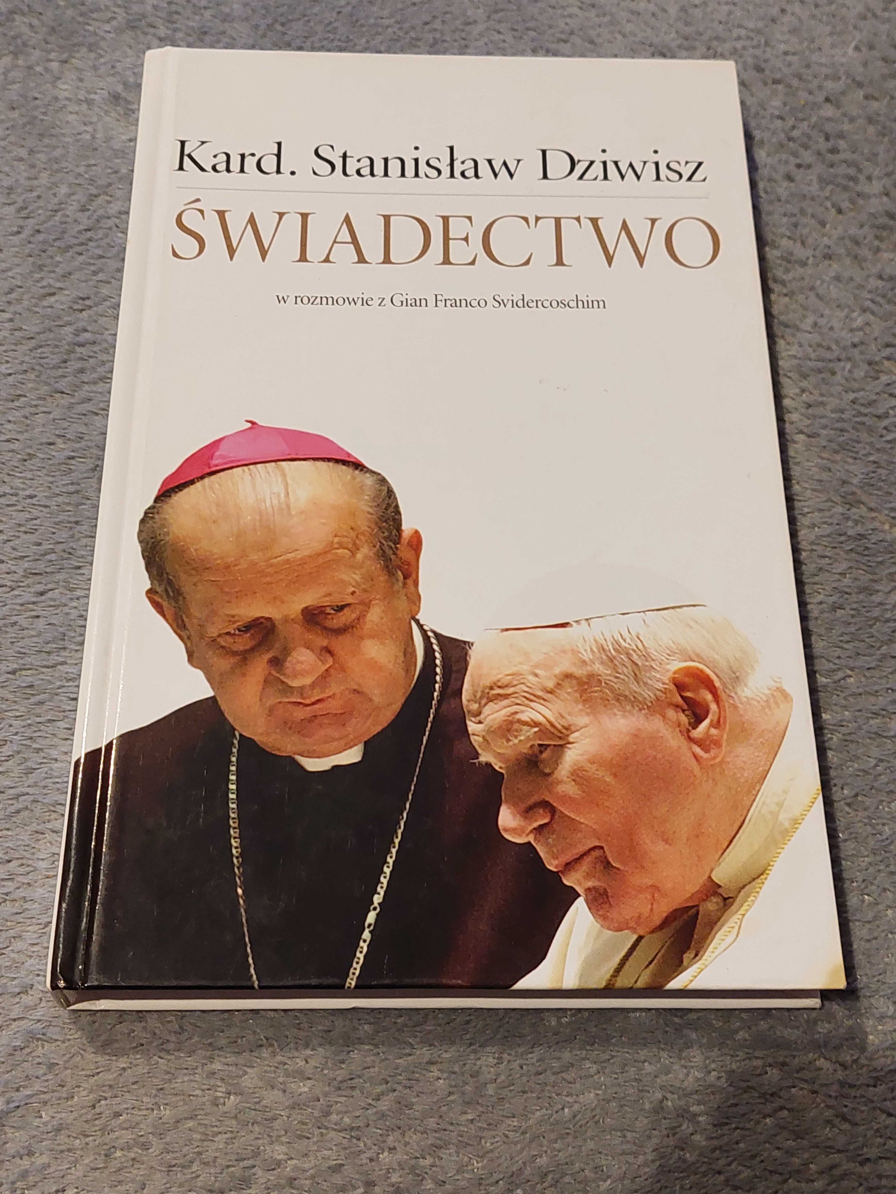 Książka Kard. Stanisław Dziwisz Świadectwo