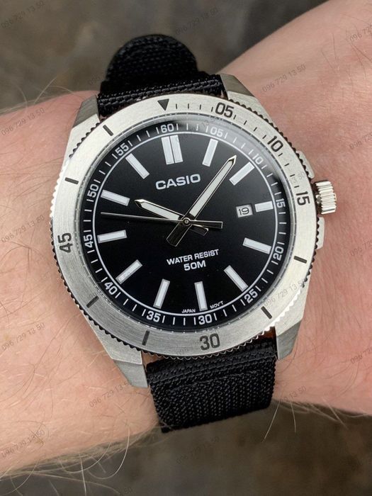 Годинник чоловічий Casio MTP-B155C-1 Оригінал Гарантія Сталеві Часы