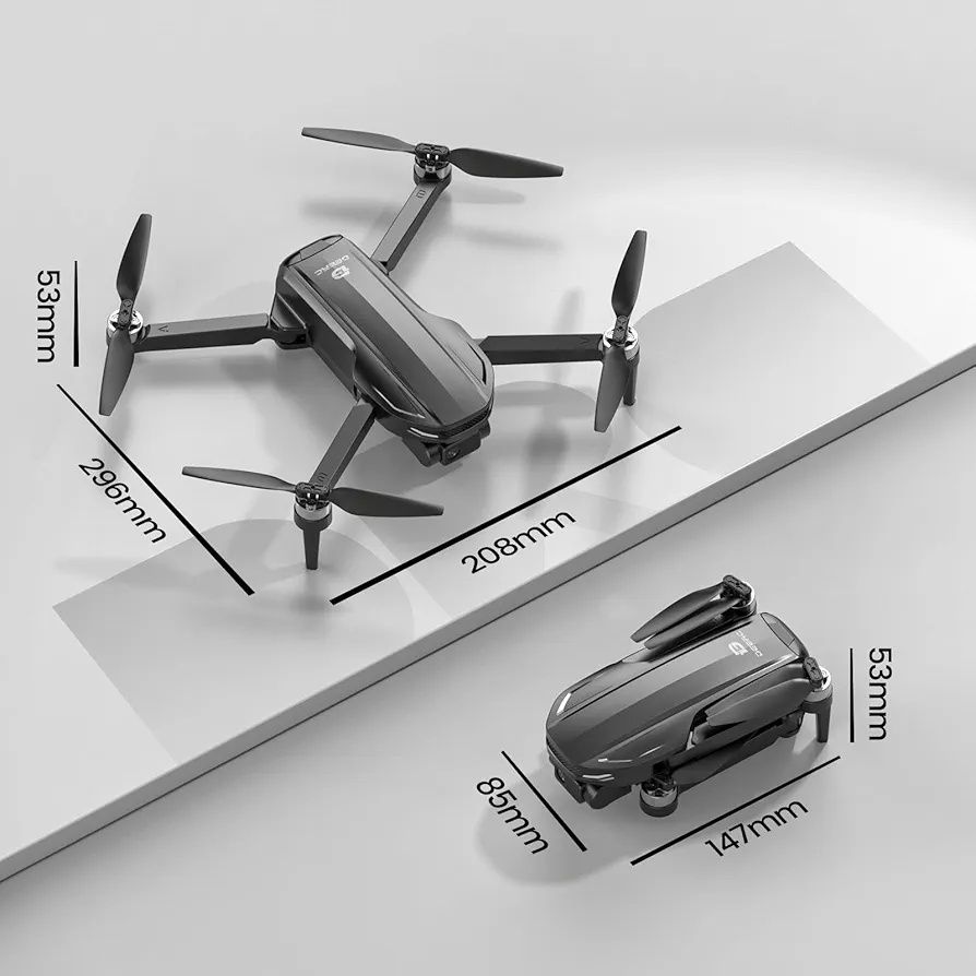DEERC D65 – Dron z Kamerą 4K, 2-Axis Gimbal, GPS i 5G