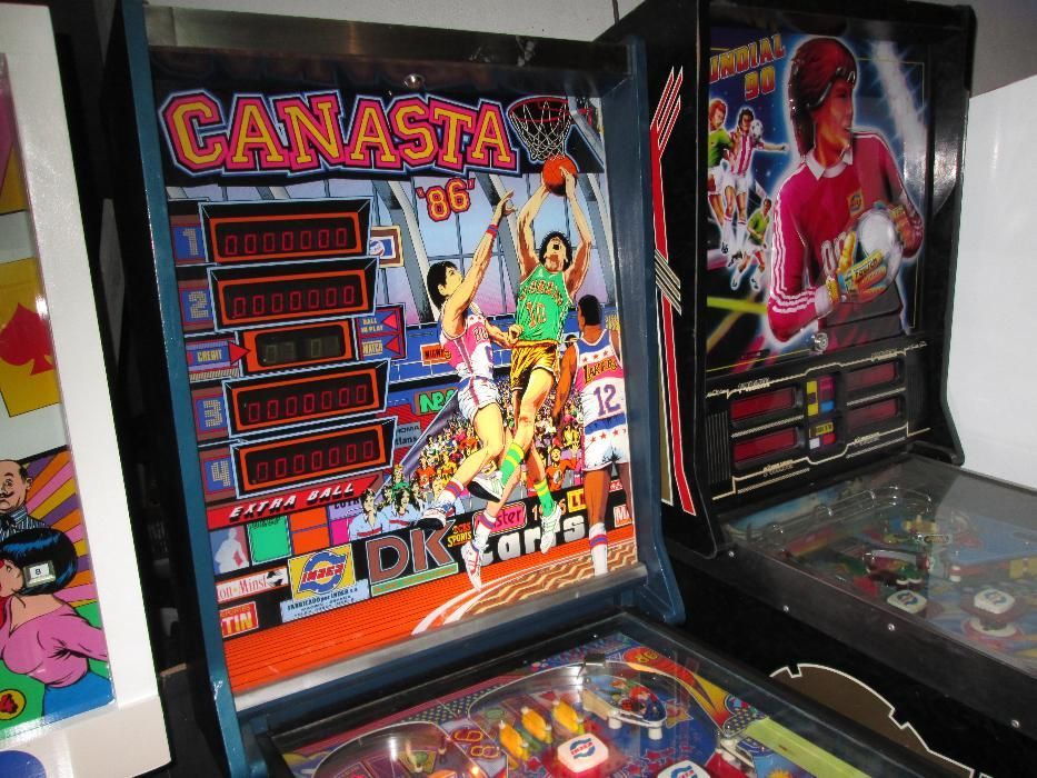 Máquna Fliper Canastra 1986 original