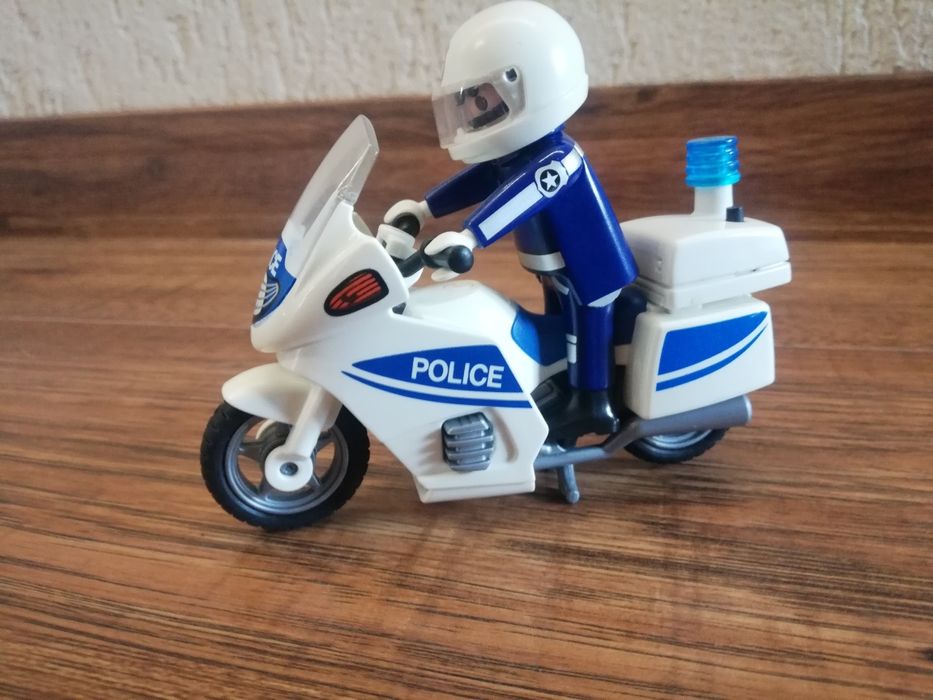 Motocykl policyjny Playmobil PM 5185