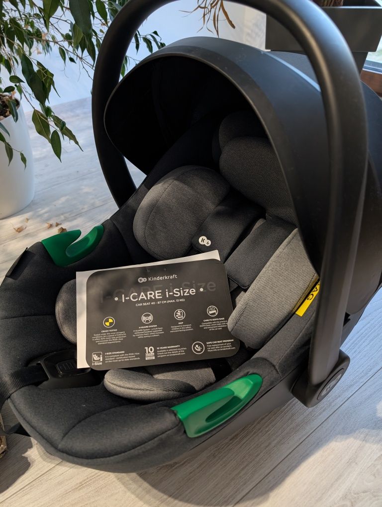 Fotelik samochodowy kinderkraft I-CARE I-SIZE z bazą isofix