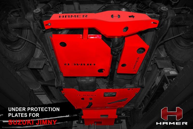 Komplet osłon podwozia HAMER Suzuki Jimny JB74 2018-