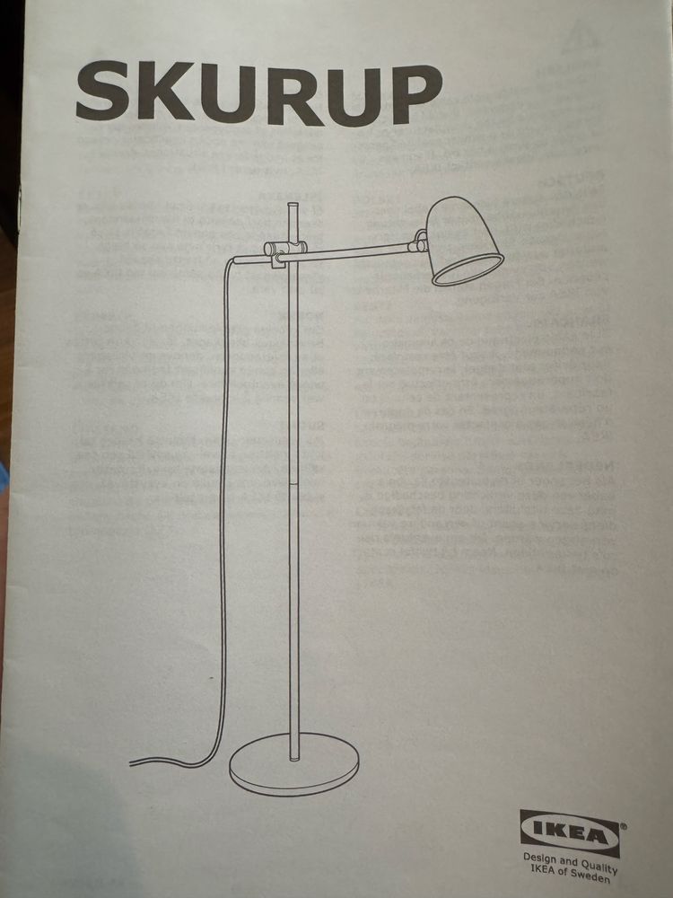 SKURUP candeeiro de pé da IKEA