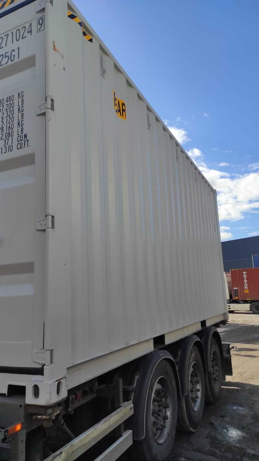 Kontener morski magazynowy 20 DC Double Door OneWay | 2 pary wrót