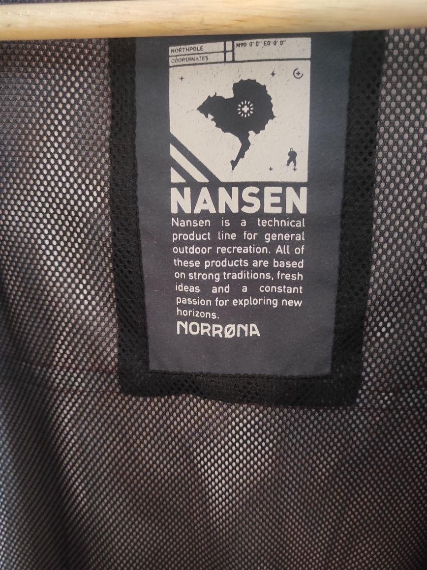 Norrona Nansen Windstopper Kurtka Damska z Kapturem Wiatrówka