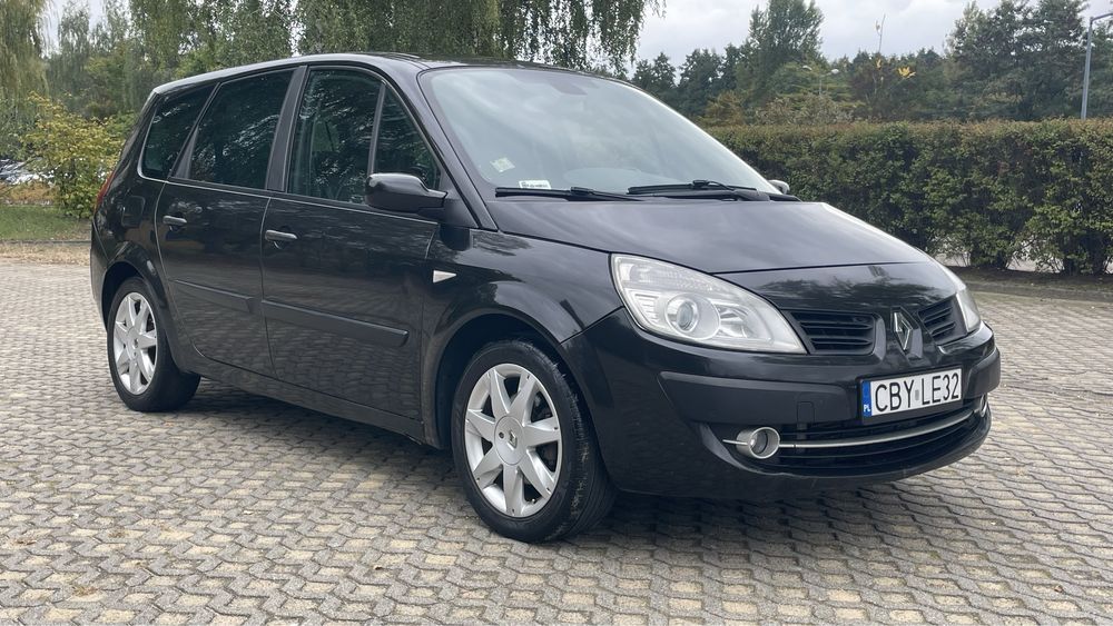 Renault Grand Scenic II 1.9 diesel, PoLift, 7 miejsc, bogata wersja