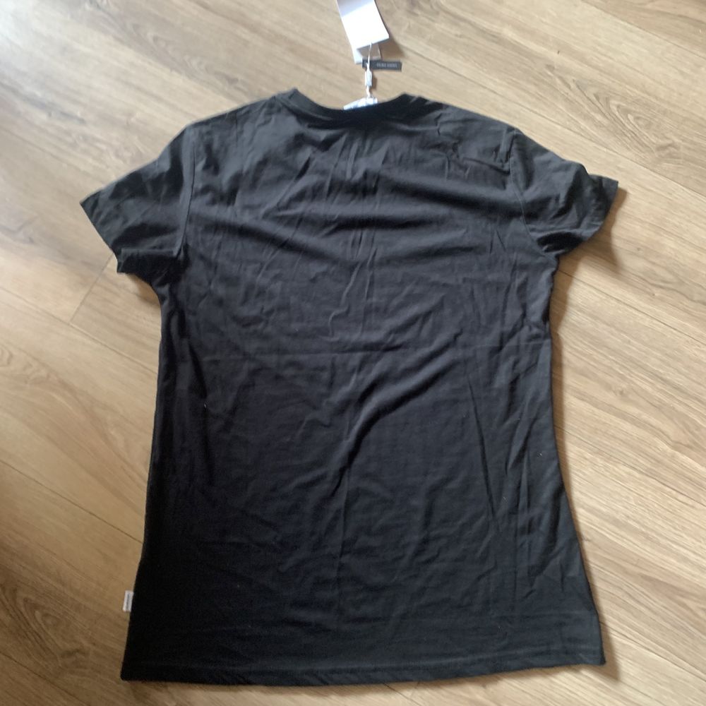 Koszulka Krokodyl r. XL logo czarna modna xxl