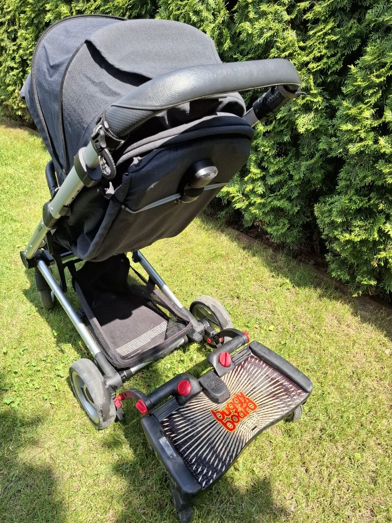 wózek spacerowy MUTSY Nexo wraz z przystawką dla drugiego dziecka