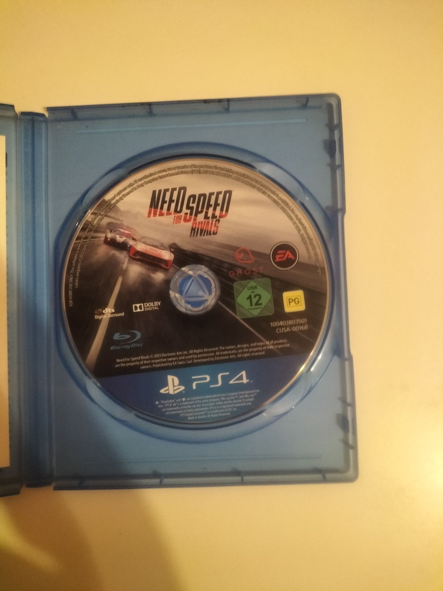 NEED FOR SPEED rivals PS4 używana