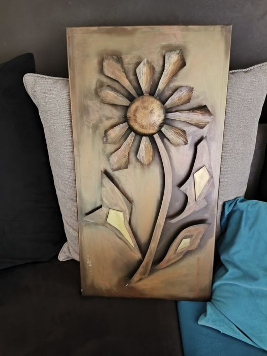 Quadro de metal vintage