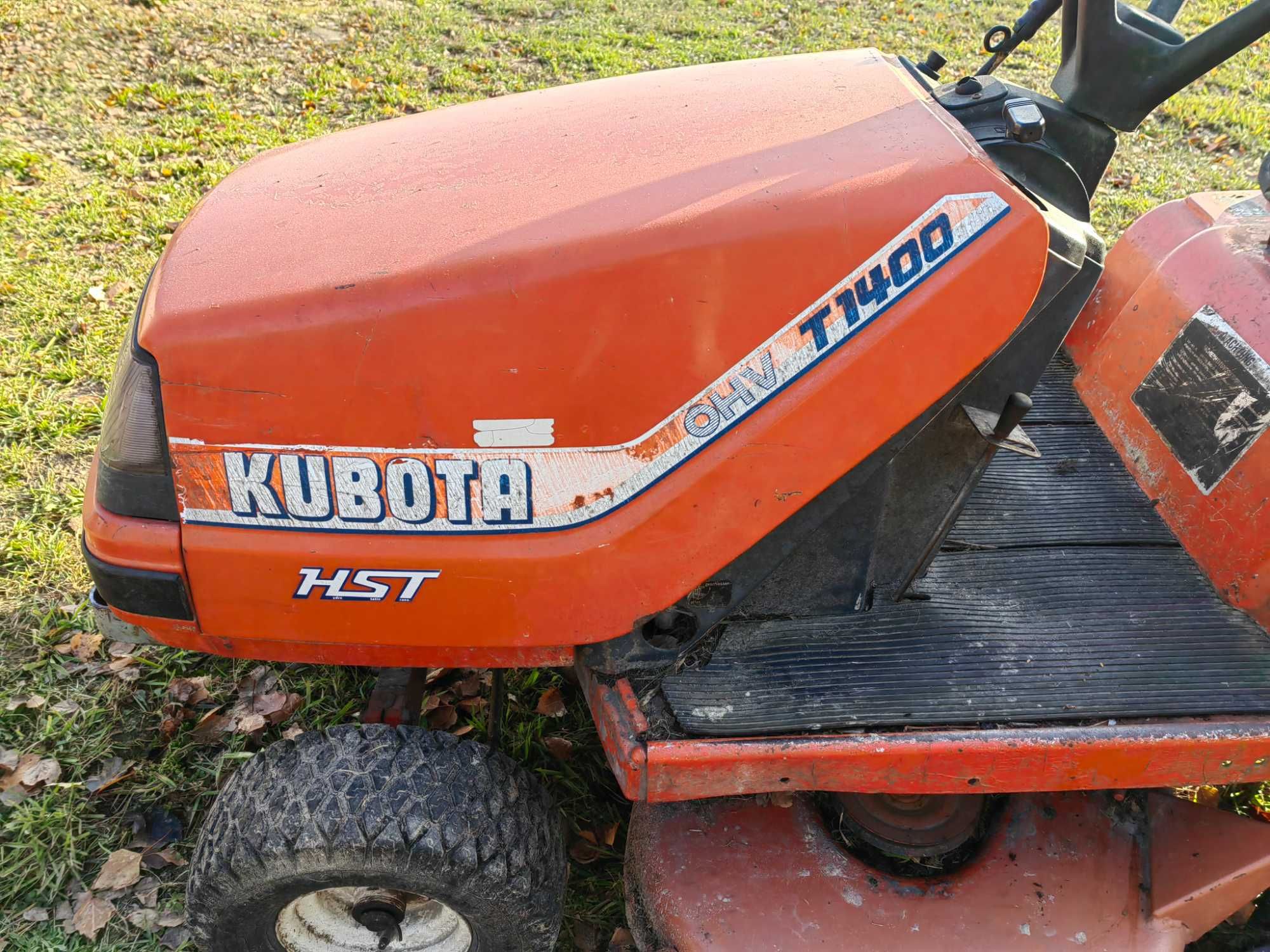 Kosiarka traktorek Kubota T1400