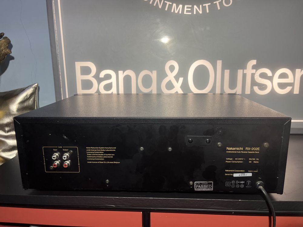 Magnetofon deck nakamichi RX-202E TOP MODEL OKAZJA