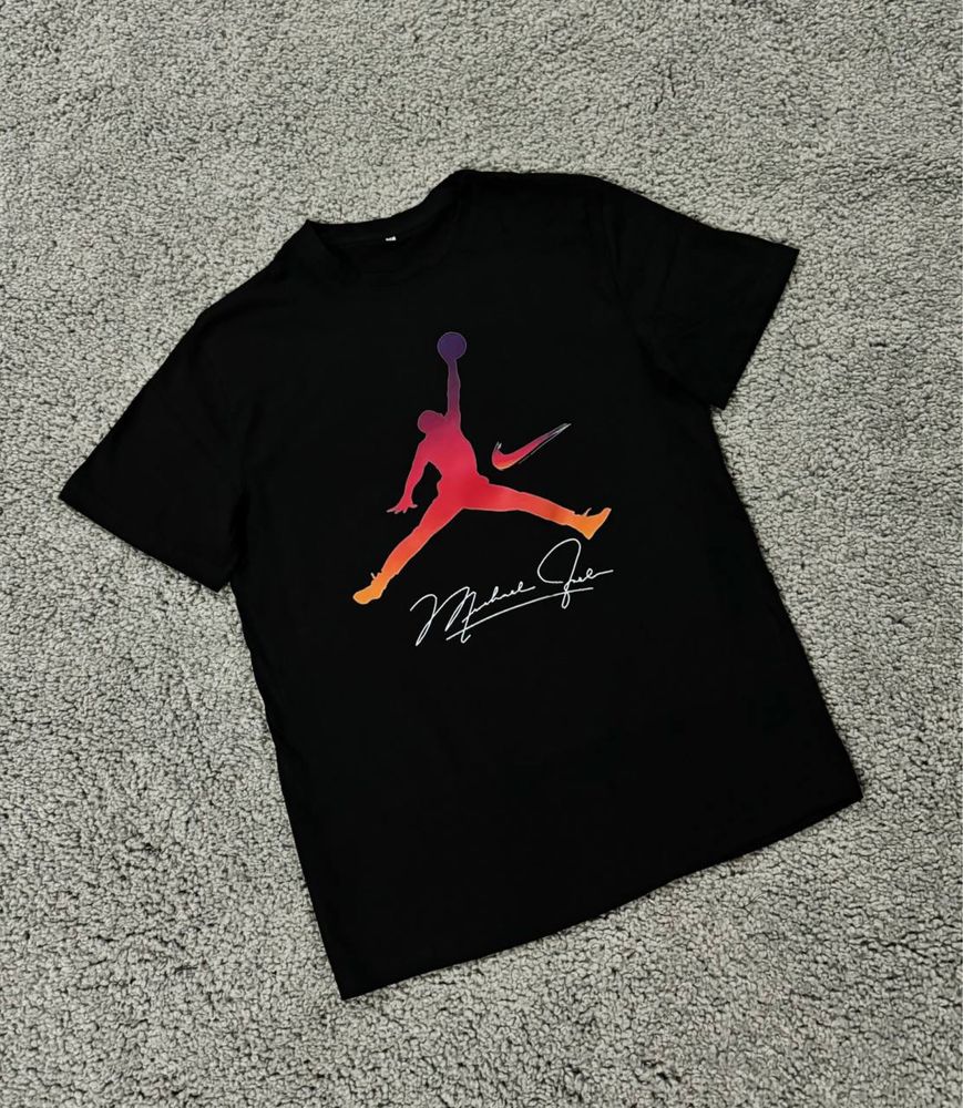 Футболка Jordan / Футболка чорна Джордан / Футболка Jordan / Nike