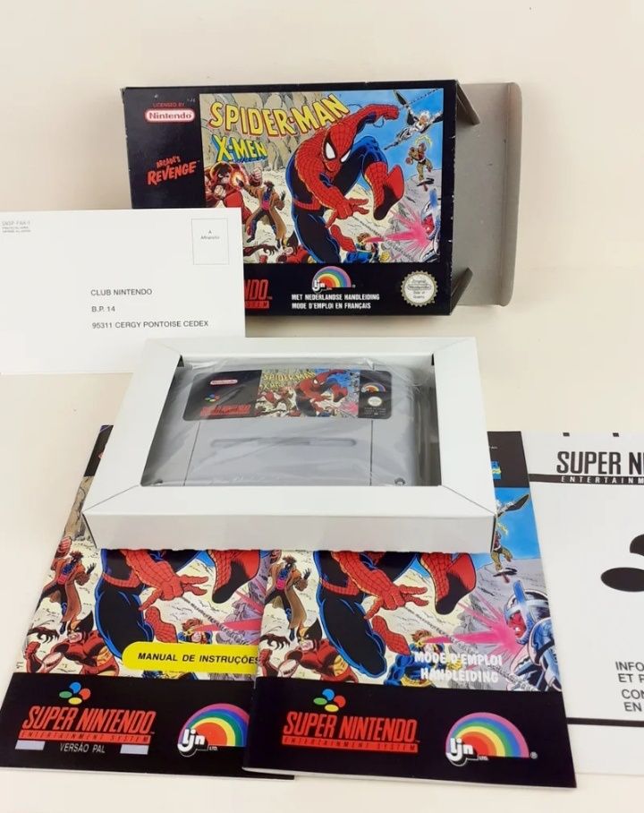 Spiderman x-men arcad's Revenge SNES