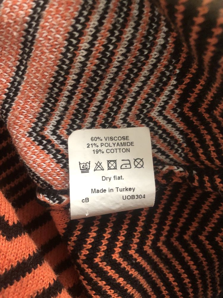 Sweter jesienny gruby River Island 40/12/L sportowy zimowy
