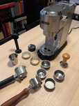 Ekspres Kolbowy De'Longhi Dedica EC 680 + dysza Rancillo + akcesoria!