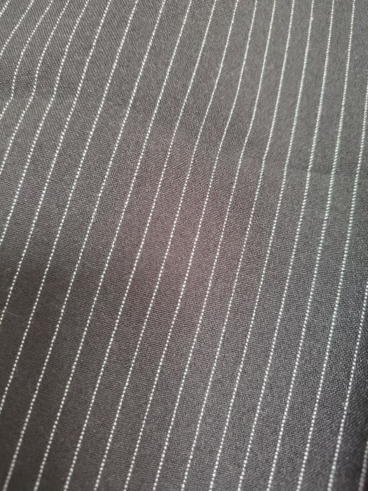 Garnitur damski,czarny w biały prążek roz.42.