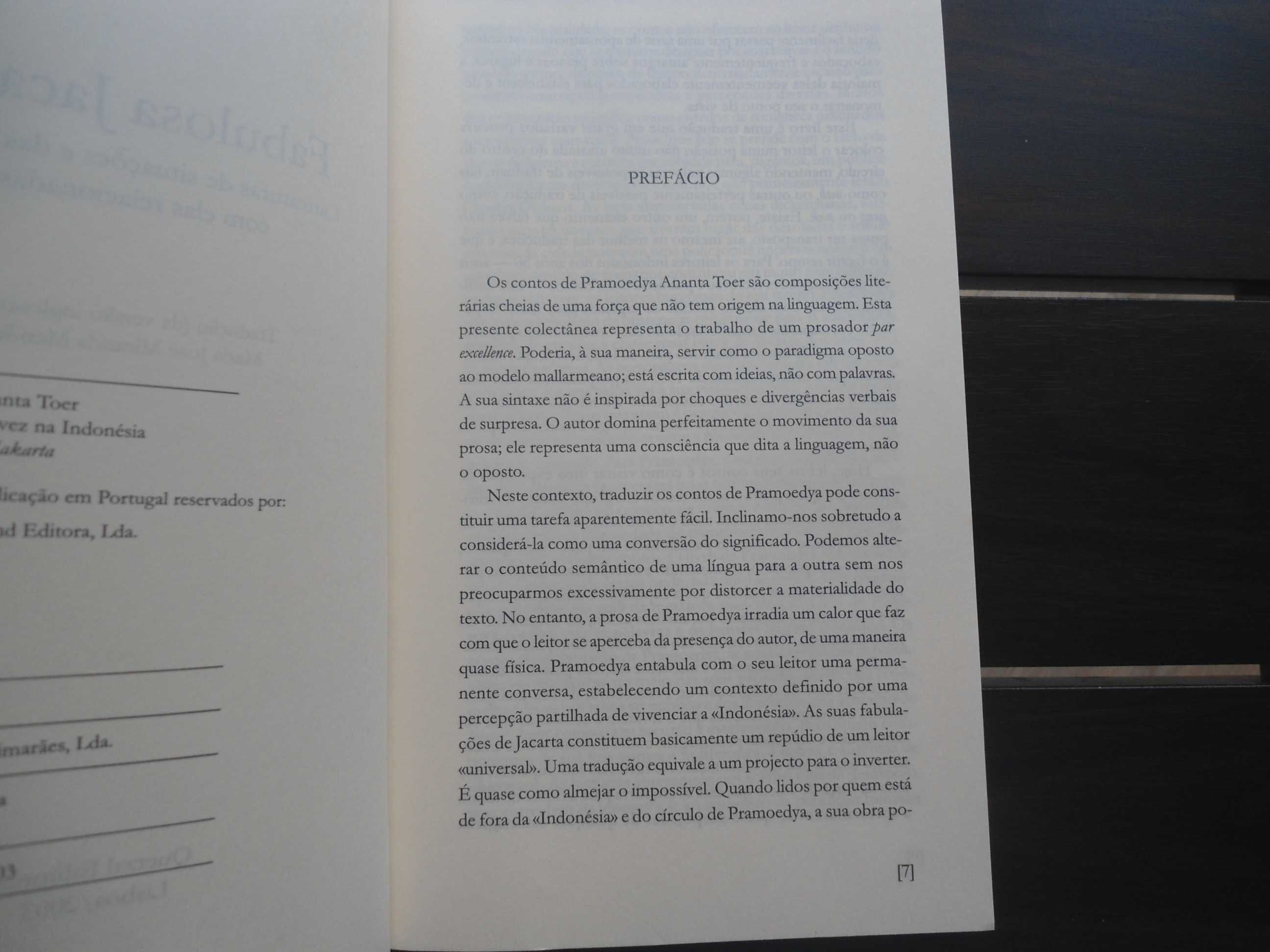 Fabulosa Jacarta por Pramoedya Ananta Toer