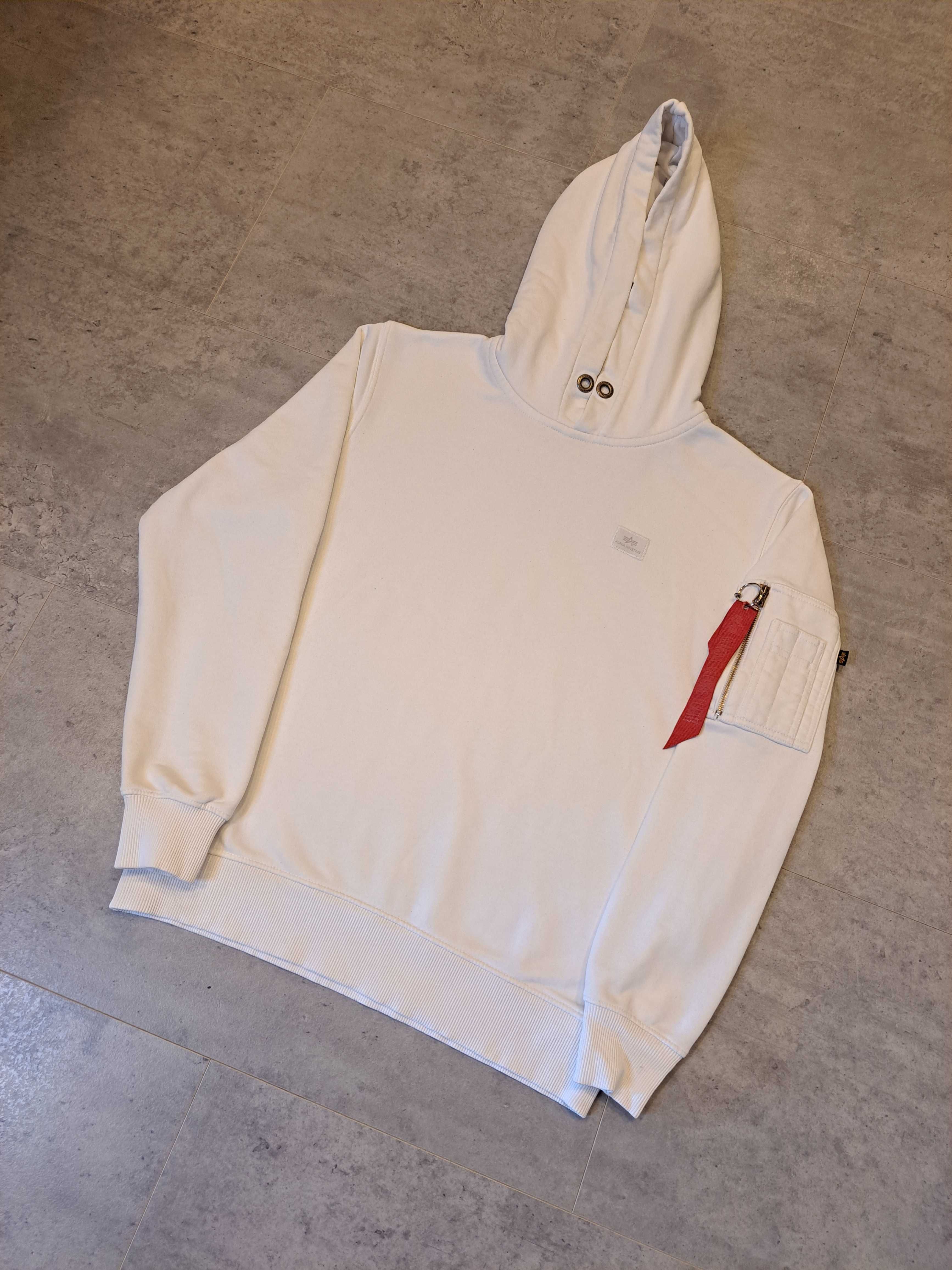 Bluza z Kapturem Alpha Industries Hoodie Logo