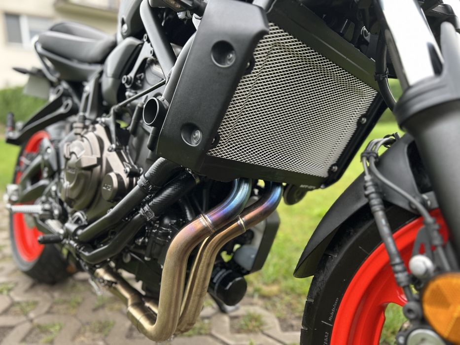 Yamaha MT07 A2 35 KW fluo doinwestowany MT 07 ABS kanapy Comfort