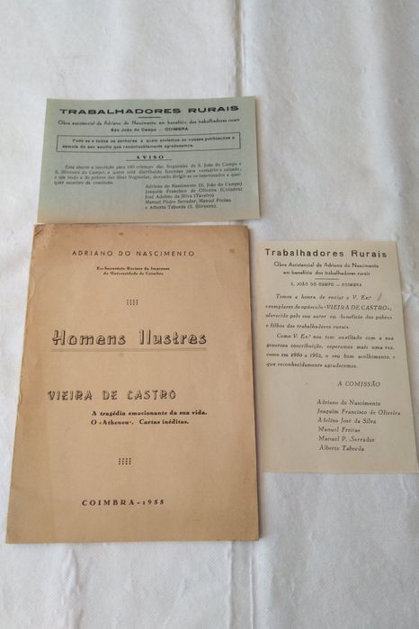 Homens Ilustres Vieira de Castro A Tragédia Emocionante